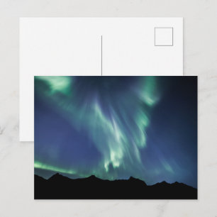 Carte Postale Lumières du Nord Norvège