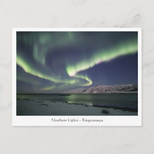 Carte Postale Lumières du Nord Norvège