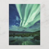 Carte Postale Lumières du Nord Norvège (Devant)