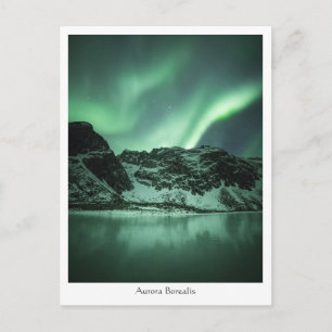 Carte Postale Lumières du Nord Norvège