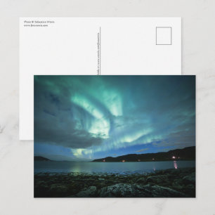 Carte Postale Lumières du Nord Norvège