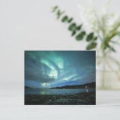 Carte Postale Lumières du Nord Norvège (Debout devant)