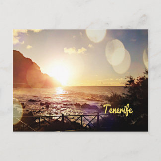 Carte Postale Lumières du soir de Tenerife