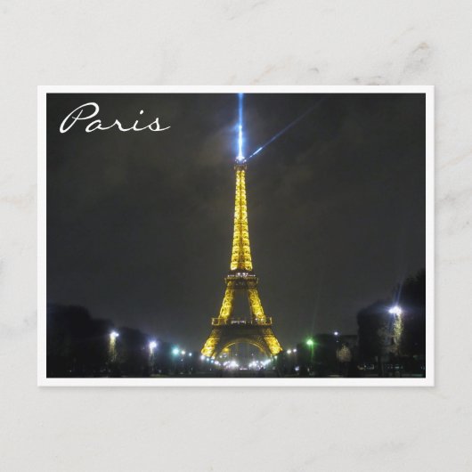 Carte Postale lumières nocturnes (Devant)