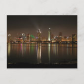 Carte Postale Lumières Nuits City Harbour Vue San Diego (Devant)