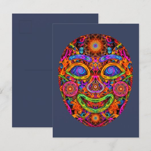 Carte Postale LumiFace (Devant / Derrière)