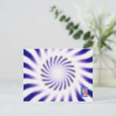 Carte postale Luminance dynamique et mouvement (Debout devant)