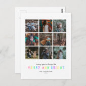 Carte Postale Luminants multiples Photo Holiday (Devant / Derrière)