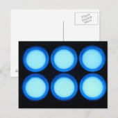 Carte Postale Luminescence bleue (Devant / Derrière)