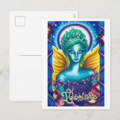 Carte postale lumineuse (Devant / Derrière)