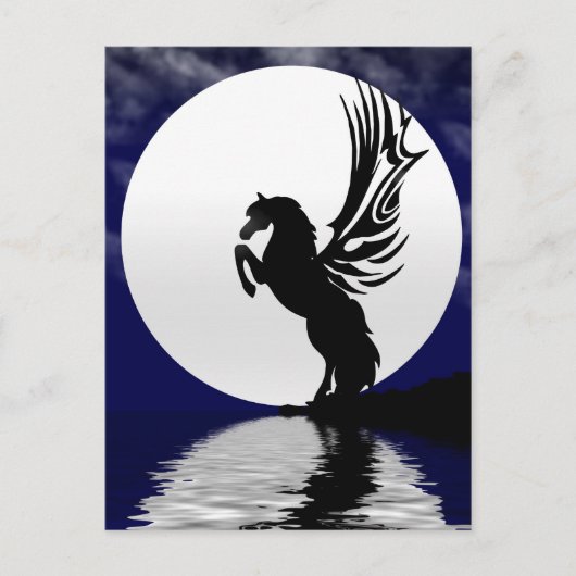 Carte postale Lumineuse Lune (Devant)