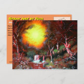 Carte Postale Luminosité d'automne (Devant / Derrière)