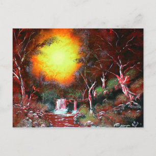 Carte Postale Luminosité d'automne