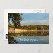 Carte Postale Luminosité Du Matin D'Automne (Devant / Derrière)