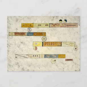 Carte Postale L'un après l'autre, 1933 de Wassily Kandinsky