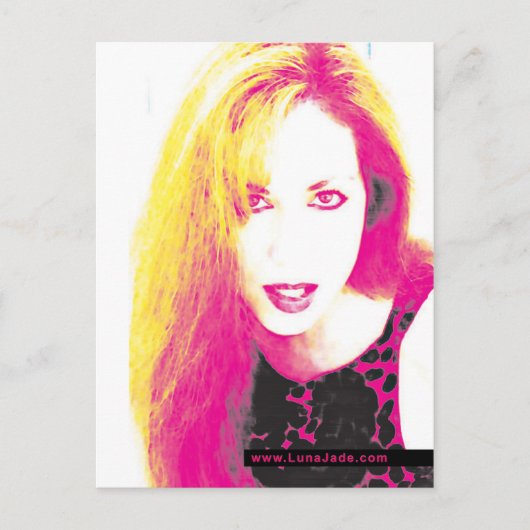 Carte postale Luna CYMK (Devant)