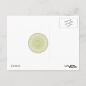 Carte postale Luna Moth. (Dos)