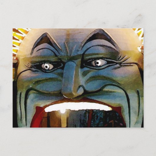 Carte Postale Luna Mouthful (Devant)