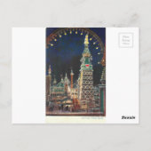 Carte Postale Luna Park Coney Island (Dos)