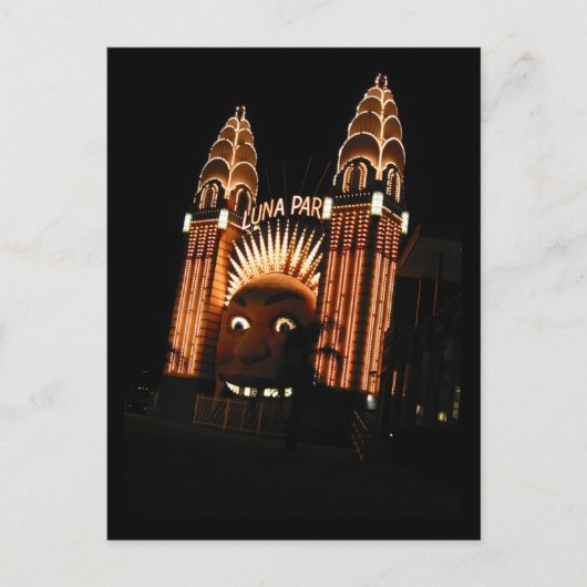 Carte Postale luna sydney (Devant)