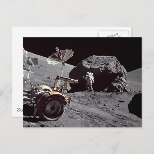 Carte Postale Lunar Boulder (Devant / Derrière)