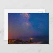 Carte Postale Lunar Eclipse et Milky Way | Bandon Beach (Devant / Derrière)