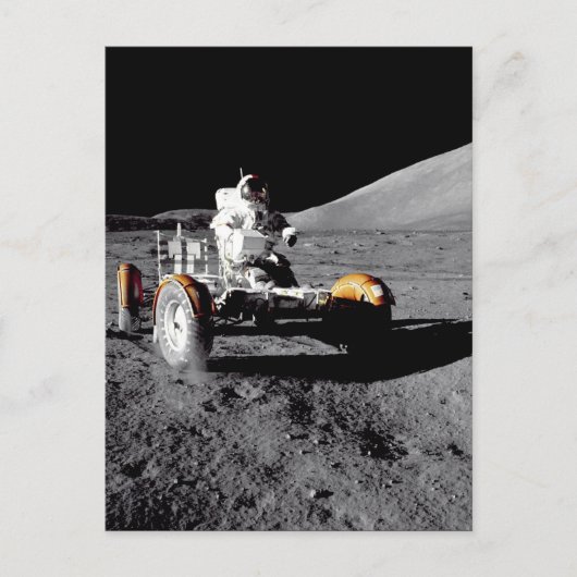 Carte Postale Lunar Rover, Apollo 17 (Devant)