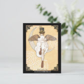 Carte Postale Lunar Steampunk Postcard (Debout devant)