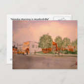 Carte Postale "Lundi matin à Munfordville" (Devant / Derrière)
