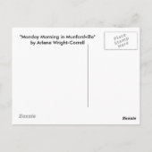 Carte Postale "Lundi matin à Munfordville" (Dos)