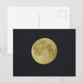 Carte Postale Lune (Devant / Derrière)