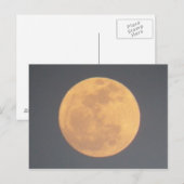 Carte Postale Lune (Devant / Derrière)