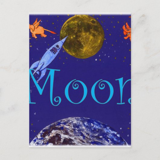 Carte Postale Lune (Devant)