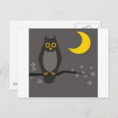 Carte Postale lune (Devant / Derrière)