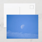 Carte Postale Lune (Devant / Derrière)