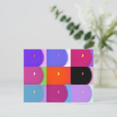 CARTE POSTALE LUNE (Debout devant)