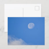 Carte Postale Lune (Devant / Derrière)