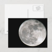 Carte Postale Lune (Devant / Derrière)
