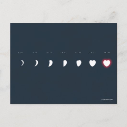 Carte Postale Lune... (Devant)