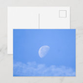 Carte Postale Lune (Devant / Derrière)