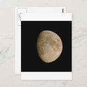 Carte Postale lune (Devant / Derrière)