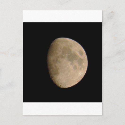 Carte Postale lune (Devant)