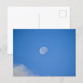 Carte Postale Lune (Devant / Derrière)