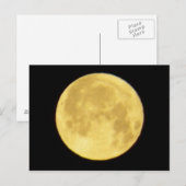 Carte Postale Lune (Devant / Derrière)