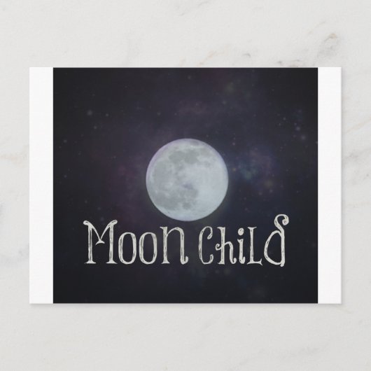 Carte Postale Lune (Devant)