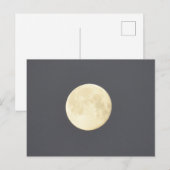 Carte Postale Lune (Devant / Derrière)