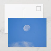 Carte Postale Lune (Devant / Derrière)