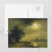 Carte Postale Lune (Devant / Derrière)