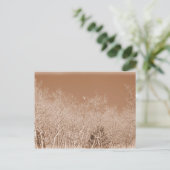 Carte postale Lune au-dessus de la forêt blanche (Debout devant)