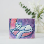 Carte Postale Lune blanche (Debout devant)